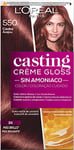 LOreal Paris Casting Creme Gloss Baño De Color 550 Caoba