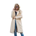 BALALALA Manteau Femme Casual Chaud Peluche Oversize Manches Longues Veste Cardigan Bouton Blouson Devant Ouvert Poches Coton Outwear Automne Hiver