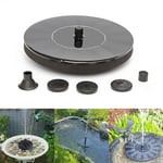 Fontaine solaire kit arrosage puissance pompe solaire bassin de piscine cascade Submersible panneau solaire flottant fontaine d'eau outils de jardinage