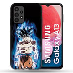 Cokitec Coque pour Samsung Galaxy A13 / A04S Manga Dragon Ball Sangoku Noir Multicolore