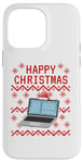 Coque pour iPhone 14 Pro Max Ordinateur laid Noël technicien informatique bureau drôle