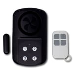 Minder Weatherproof Wireless Gate Door Alarm with Code or Remote Entry