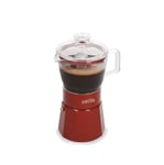 La Cafeti�re Espresso Maker with Heat-resistant Borosilicate Glass Top Chamber