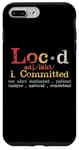 Coque pour iPhone 7 Plus/8 Plus Locd Definition Funny Dreadlock Hair Afro Locs Black History