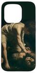 iPhone 15 Pro David and Goliath by Caravaggio (1599) Case