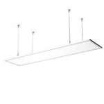 Efectoled - Panneau led 120x30 cm 40W 4000lm lifud + Kit de Suspension Blanc chaud Individuel 3000K lifud