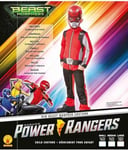 Rubie's Power Rangers Beast Morphers: Red Ranger Childs Costume 3/4 Years