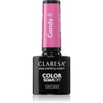 Claresa SoakOff UV/LED Color Candy Gel neglelak Skygge 8 5 g