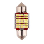 2Kpl C5w C10w 31Mm 3014 18Smd Festoon Led Canbus Auton Sisäpolttimo Rekisterikilven Valo 12V