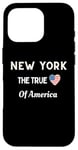 iPhone 16 Pro Patriotic Love New York USA The True Heart Of America Case