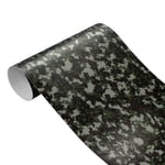 (30x100cmMusta Digital 9213)30/10x100cm Digital Woodland Green Camo Camouflage Desert Vinyyli Film Tarra Tee-se-itse Moottoripyörät Autot Auton muotoilutarvikkeet