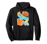 Marvel Fantastic Four 4 Happy Heroes Super Hero Comic Pullover Hoodie