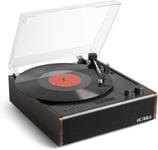 Victrola Eastwood Dual BT Turntable – 3-Speed Vinyl Player, Built-in Speakers