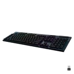 Logitech Gaming G915 - tastatur - Sveitsisk - svart Inn-enhet