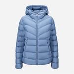 Ligth Down Jacket Hoodie - Blue