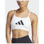 adidas Aeroreact Big Logo Graphic Bra, storlek Medium