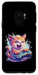 Coque pour Galaxy S9 manette de jeu gamer chat idée de jeu inspiration créative