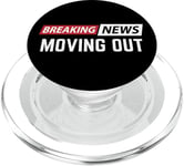 Breaking News Moving Out PopSockets PopGrip for MagSafe