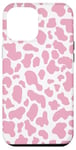 iPhone 12 Pro Max pink cow print pattren - flower pink Cow Pattern man women Case