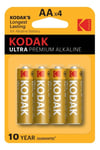 Kodak ULTRA premium alkaline AA battery (4 pack)