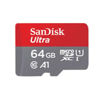 UTGÅTT Sandisk Minneskort Microsdxc Ultra 64gb 100mb / S Uhs-i