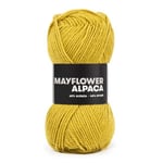 Mayflower Baby Alpaca Garn 14 SennepsgrÃ¸nn