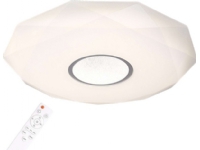 Polux Plafond Taklampa DIAMOND 313508 Polux geometrisk LED-armatur för utanpåliggande montage 36W 3000K - 6500K badrum vit