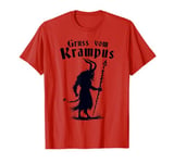 Gruss Vom Krampus Ugly Christmas Monster Men Women Kids T-Shirt