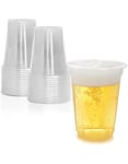 12 stk Gjenbrukbare Store Plastkopper 1 Pint - 568 ml