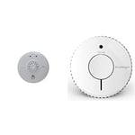 FireAngel HW1-R Heat Alarm, White & FireAngel Optical Smoke Alarm with 10 Year Sealed For Life Battery, FA6620-R (ST-622 / ST-620 replacement, new gen), White