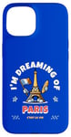 Coque pour iPhone 15 Paris France Saint Valentin Vacances Romantique Souvenir