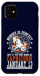 Coque pour iPhone 11 Capricorne 13 janvier Zodiaque Astrologie Astrologie Horoscope Signe