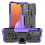 Samsung Galaxy A33 5G      Heavy Duty Case    Purple