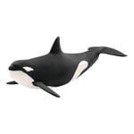 SCHLEICH Wild Life Killer Whale Toy Figure, Black/White (14807)