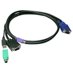 BeMatik - Commutateur KVM Câble Uniclass Prima PS2 et USB 3m