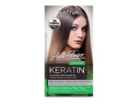 Kativa Anti-Frizz Straightening Without Iron Xtra Shine 30 Ml + 30 Ml + 150 Ml