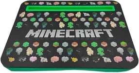 New Gaming Kids Minecraft Lap Desk Tray Bean Bottom Laptop Tablet Ipad Tv Dinner