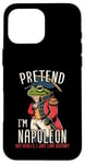 iPhone 16 Pro Max Napoleon Bonaparte Frog French History Case