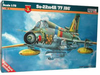 Modell Av Su-22M4r Jbg 77 1:72 D-12 Flygplan För Montering