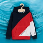 Champion Kids Hoodie Boys Navy Red White Hooded Sweatshirt 9-10 Years Gift NG