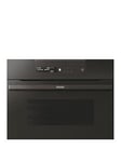 Haier Hwo45Nb2B0B1 34-Litre I-Message Series 2 Built-In Combi Microwave With Grill, 900W - Black - Microwave With Installation