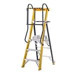 Climb-It Climb-It® Glass Fibre Podium Step, 3 Tread, Integral Tool Tray