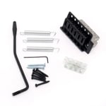 Musiclily Black 52.5mm Tremolo Bridge For Fender Stratocaster Electric Guitar