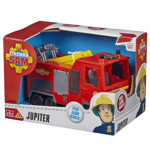 Fireman Sam Jupiter Fire Truck Push Along Vehicle Toy Kids Character HiT New