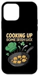 Coque pour iPhone 12 mini Kitchen Magic : Irish Style - St. Patrick's Shamrock Cooking