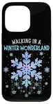 iPhone 13 Pro Walking In A Winter Wonderland Tie Dye Snowflake Christmas Case