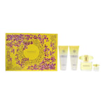 Versace Yellow Diamond Gift Set EDT 90ml + Shower Gel 100ml + Body Lotion 100ml + EDT 5ml