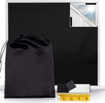 3m Blackout Blinds Black Thermal Blackout Curtain No Drill Window Blinds Shades