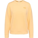 Kari Traa Kari Crew Sweatshirt Dame - Gul - str. S