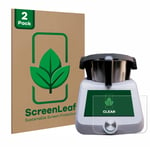 2x ScreenLeaf Film de protection d'écran pour SilverCrest Monsieur Cuisine